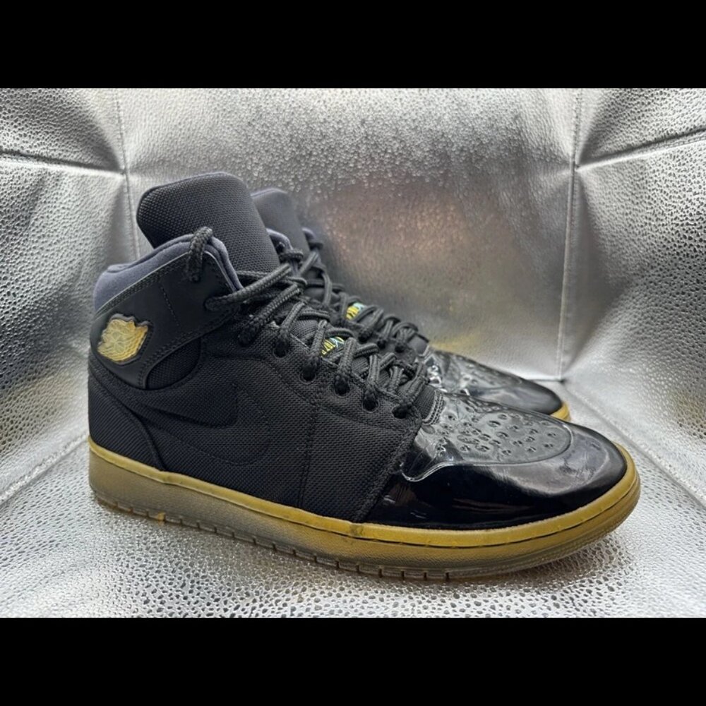 RARE 🚀 Size 11 -‎ NIKE AIR JORDAN 1 RETRO 95 TXT BLACK-GAMMA Blue 616369-089